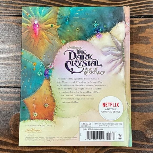 NEW Jim Henson's The Dark Crystal Songs of the Seven Gelfling Clans Book - Picture 6 of 6